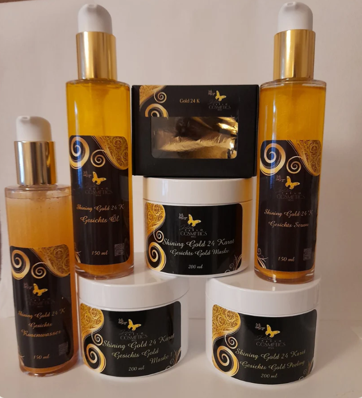 Gold Linie im Set 7 Produkte