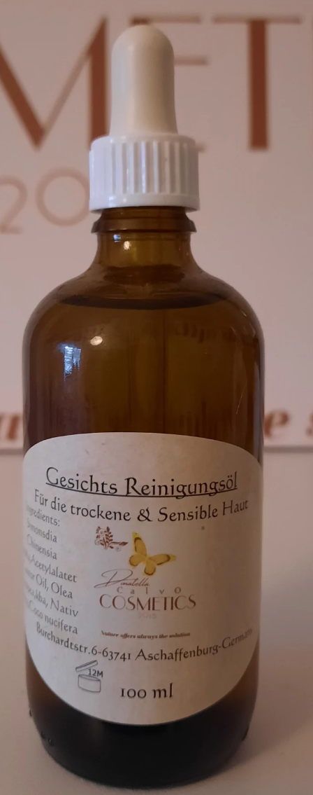 Gesicht Reinigungs für die normale und sensible Haut Öl 100 ml